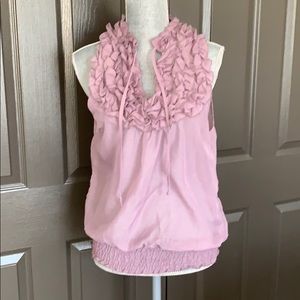 NEw without tags Eyeshadow Large ruffle tank